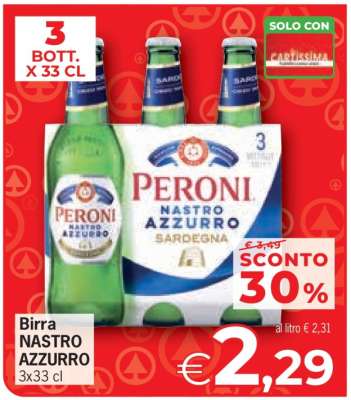 Birra NASTRO AZZURRO