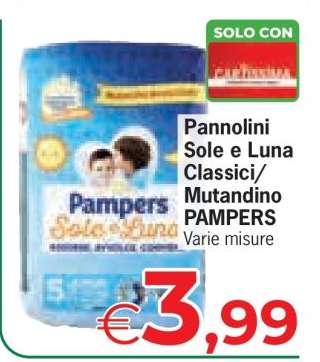 Pannolini Sole e Luna Classici/Mutandino
