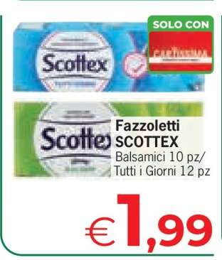 FAZZOLETTI SCOTTEX