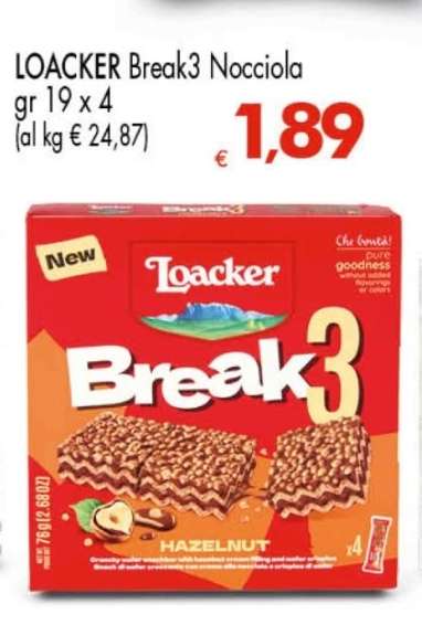 LOACKER Break3 Nocciola