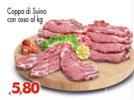 Coppa di Suino con osso al kg