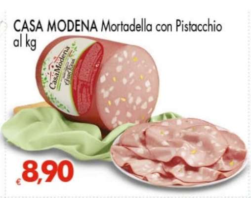 CASA MODENA Mortadella con Pistacchio