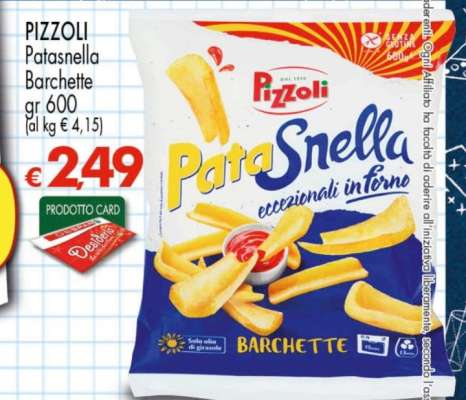 PIZZOLI PATASNELLA BARCHETTE