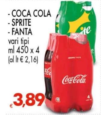 Coca Cola/Sprite/Fanta
