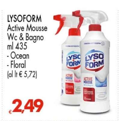 LYSOFORM Active Mousse Wc & Bagno
