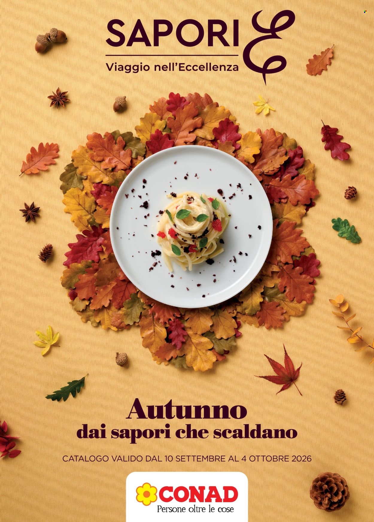 Volantino Conad - 10/9/2026 - 4/10/2026. Pagina 1