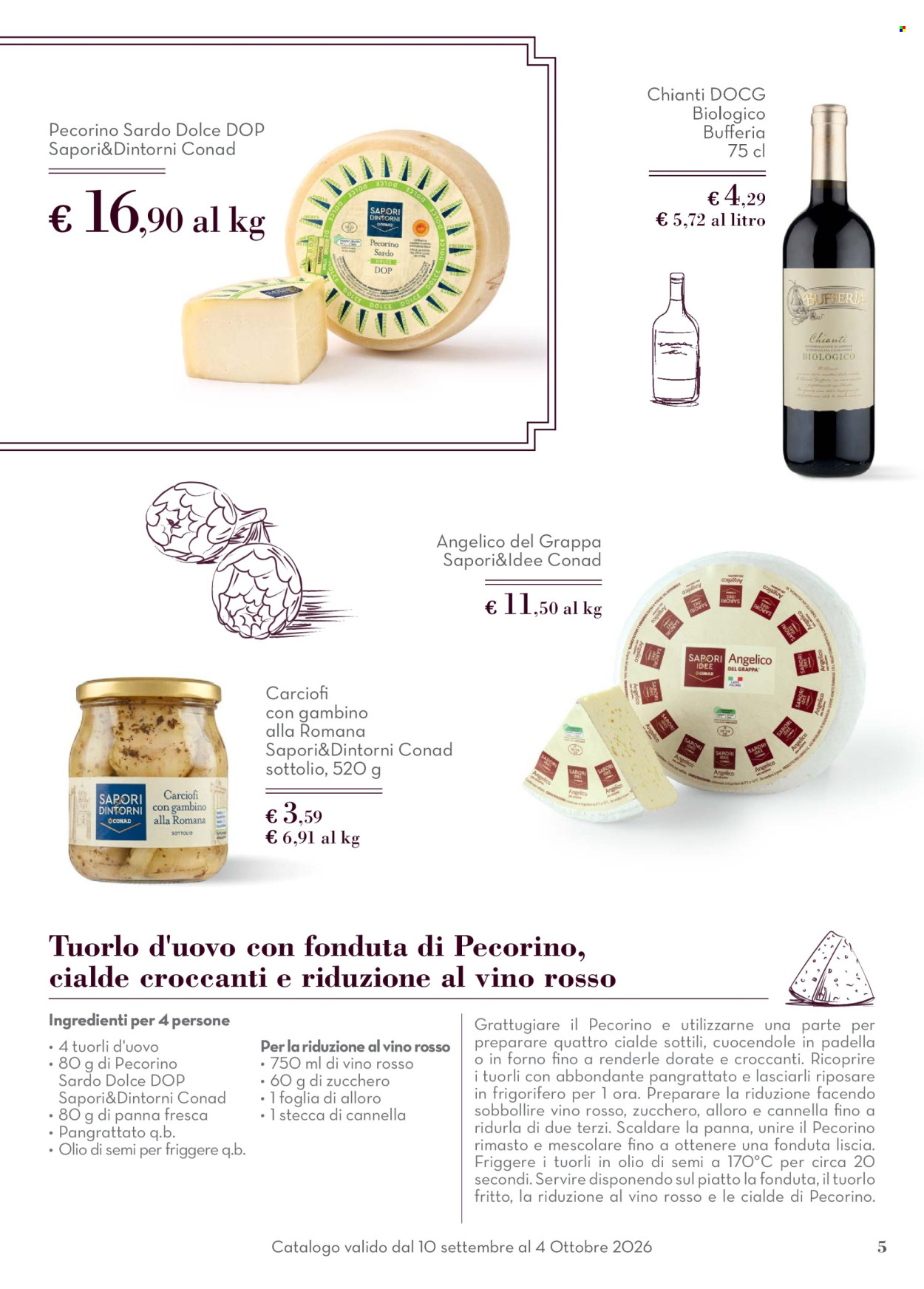 Volantino Conad - 10/9/2026 - 4/10/2026. Pagina 5