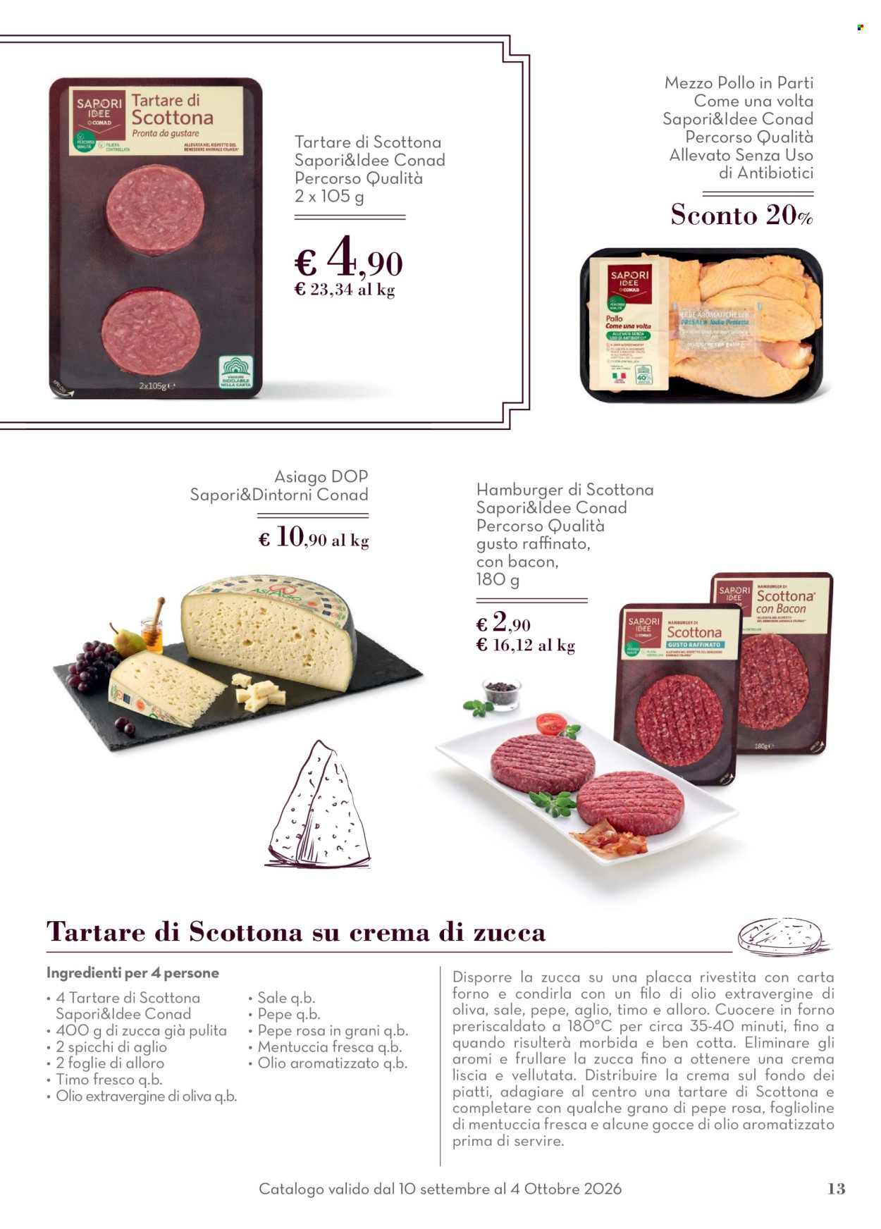 Volantino Conad - 10/9/2026 - 4/10/2026. Pagina 13