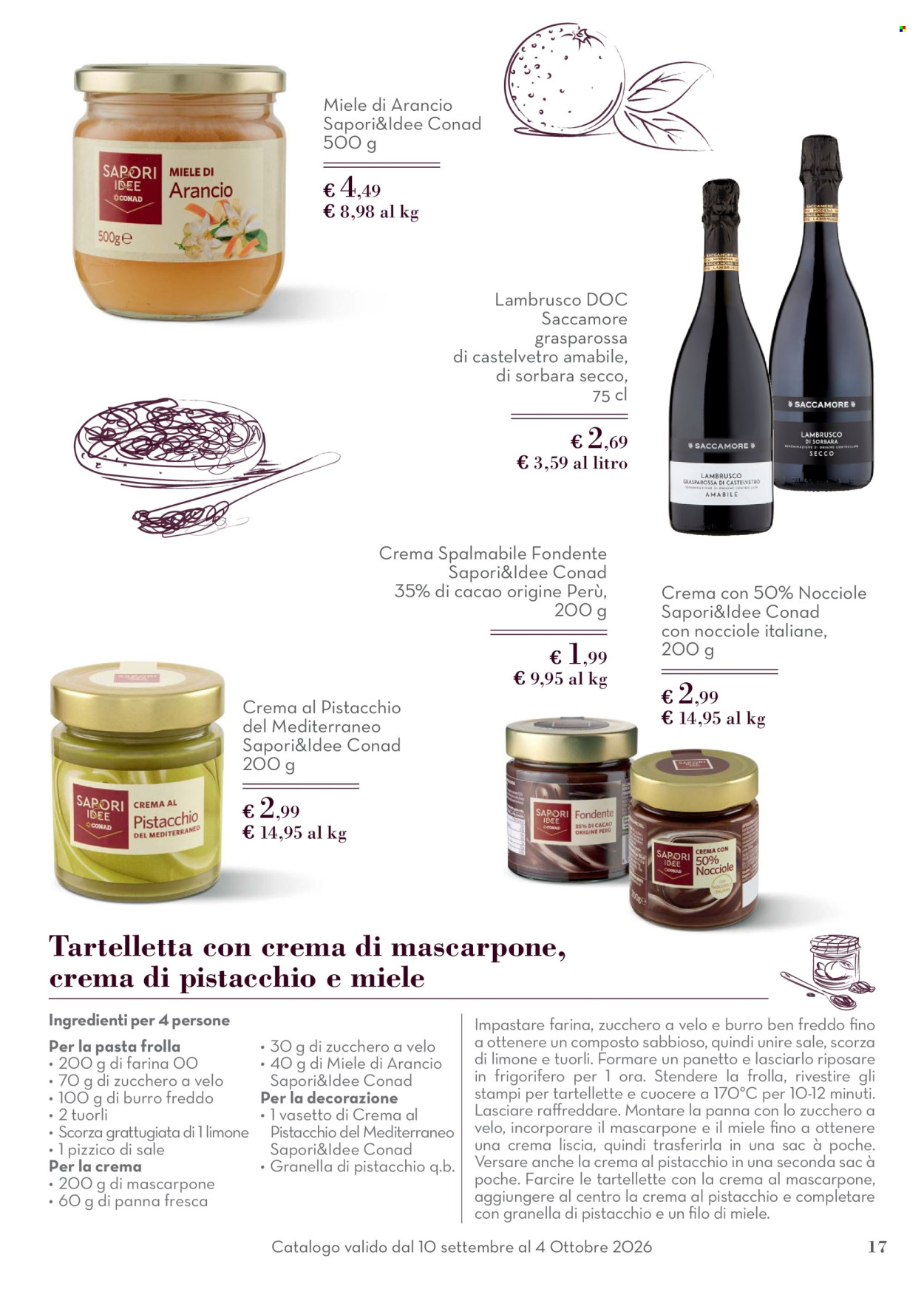 Volantino Conad - 10/9/2026 - 4/10/2026. Pagina 17