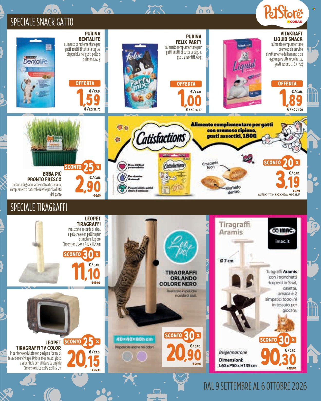 Volantino Pet Store Conad - 9/9/2026 - 6/10/2026. Pagina 7
