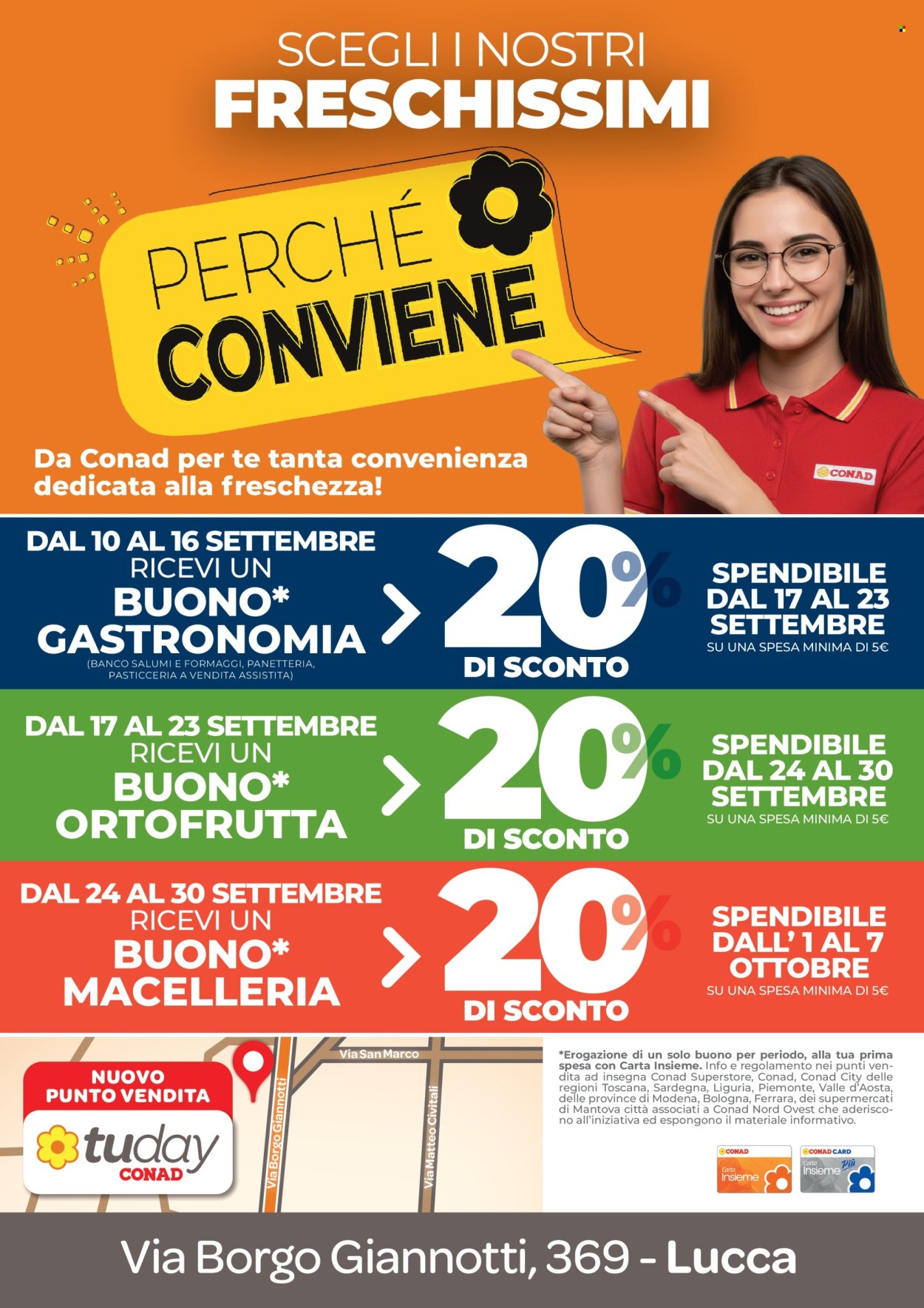 Volantino TuDay Conad - 14/9/2026 - 29/9/2026. Pagina 2