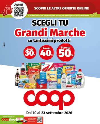 Volantino Coop - 10/9/2026 - 23/9/2026.