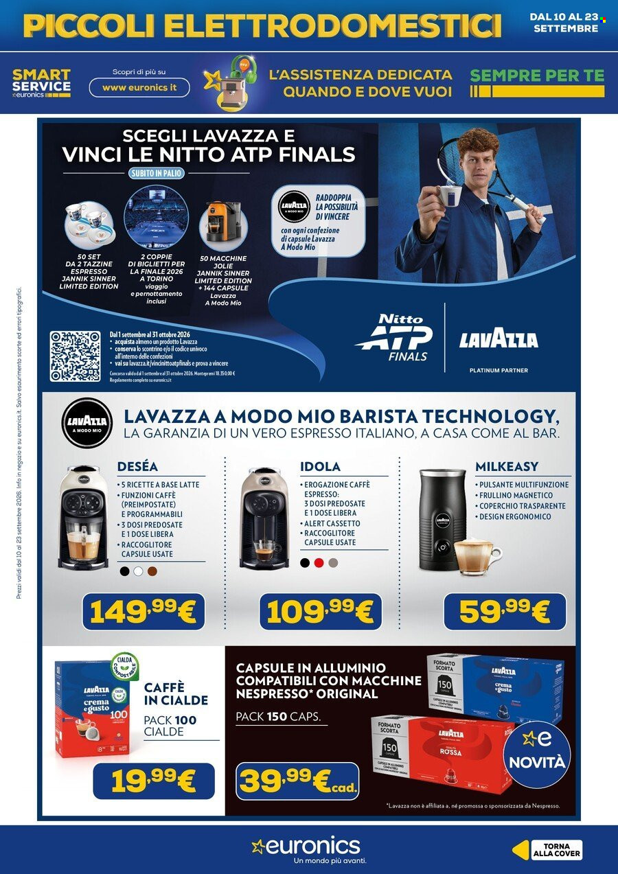 Volantino Euronics - 10/9/2026 - 23/9/2026. Pagina 10