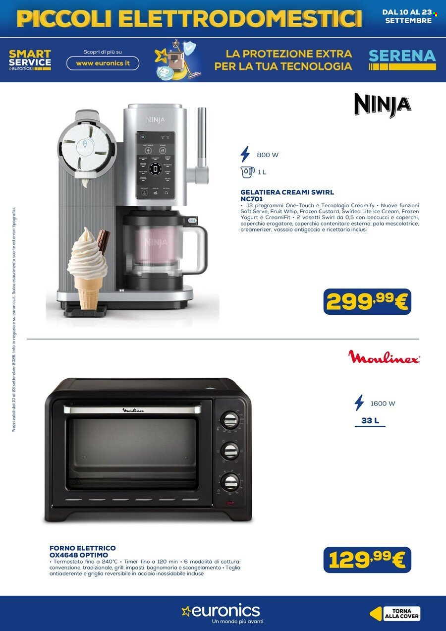 Volantino Euronics - 10/9/2026 - 23/9/2026. Pagina 16