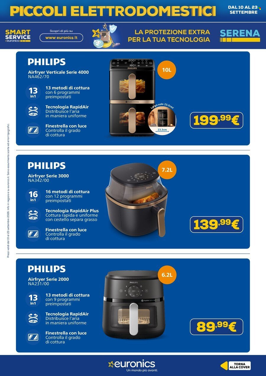 Volantino Euronics - 10/9/2026 - 23/9/2026. Pagina 20