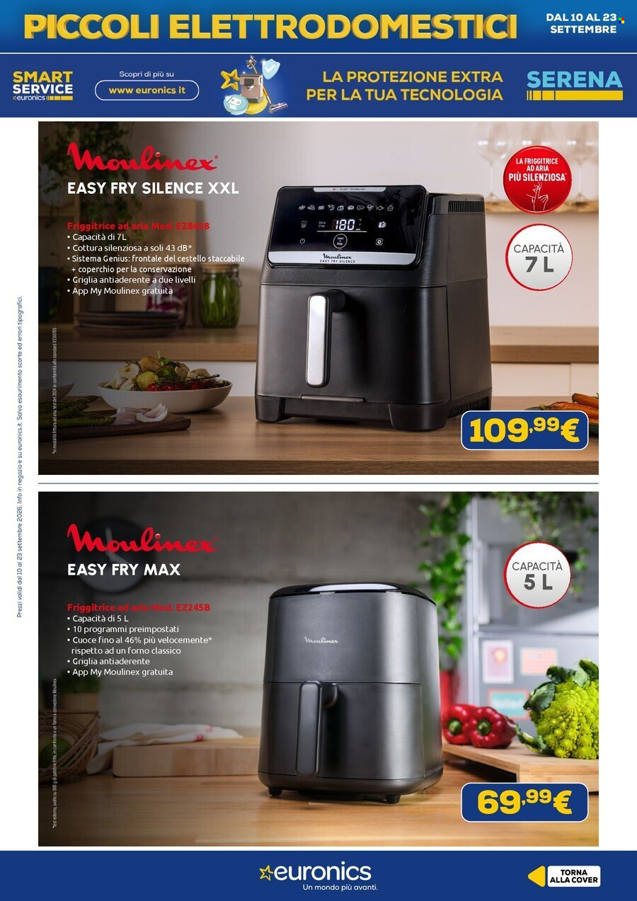 Volantino Euronics - 10/9/2026 - 23/9/2026. Pagina 21