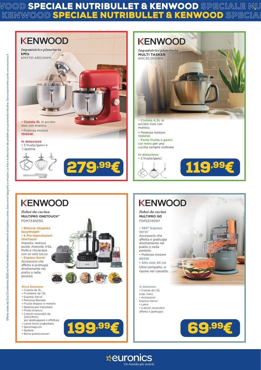 Volantino Euronics - 10/9/2026 - 23/9/2026. Pagina 3