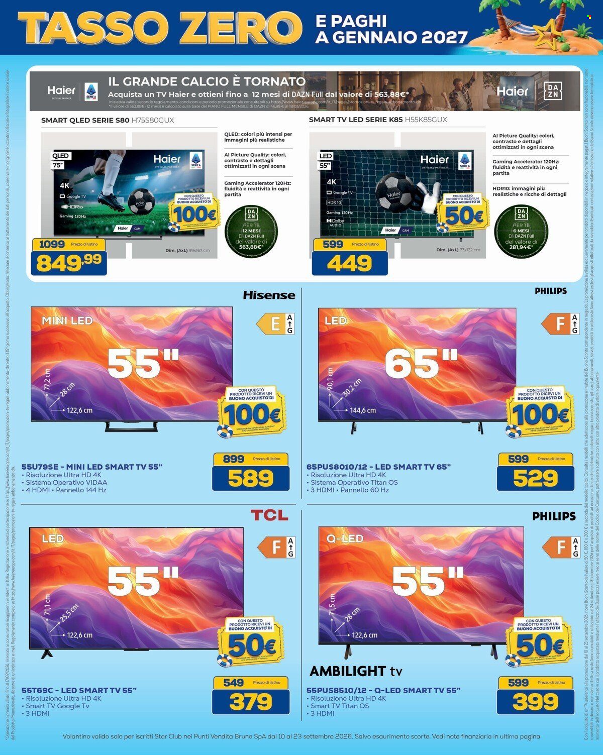 Volantino Euronics - 10/9/2026 - 23/9/2026. Pagina 20
