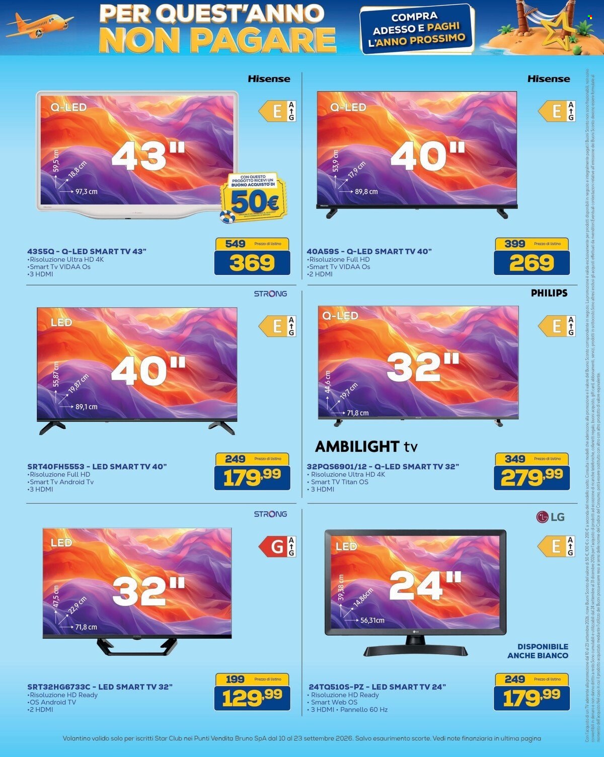 Volantino Euronics - 10/9/2026 - 23/9/2026. Pagina 21