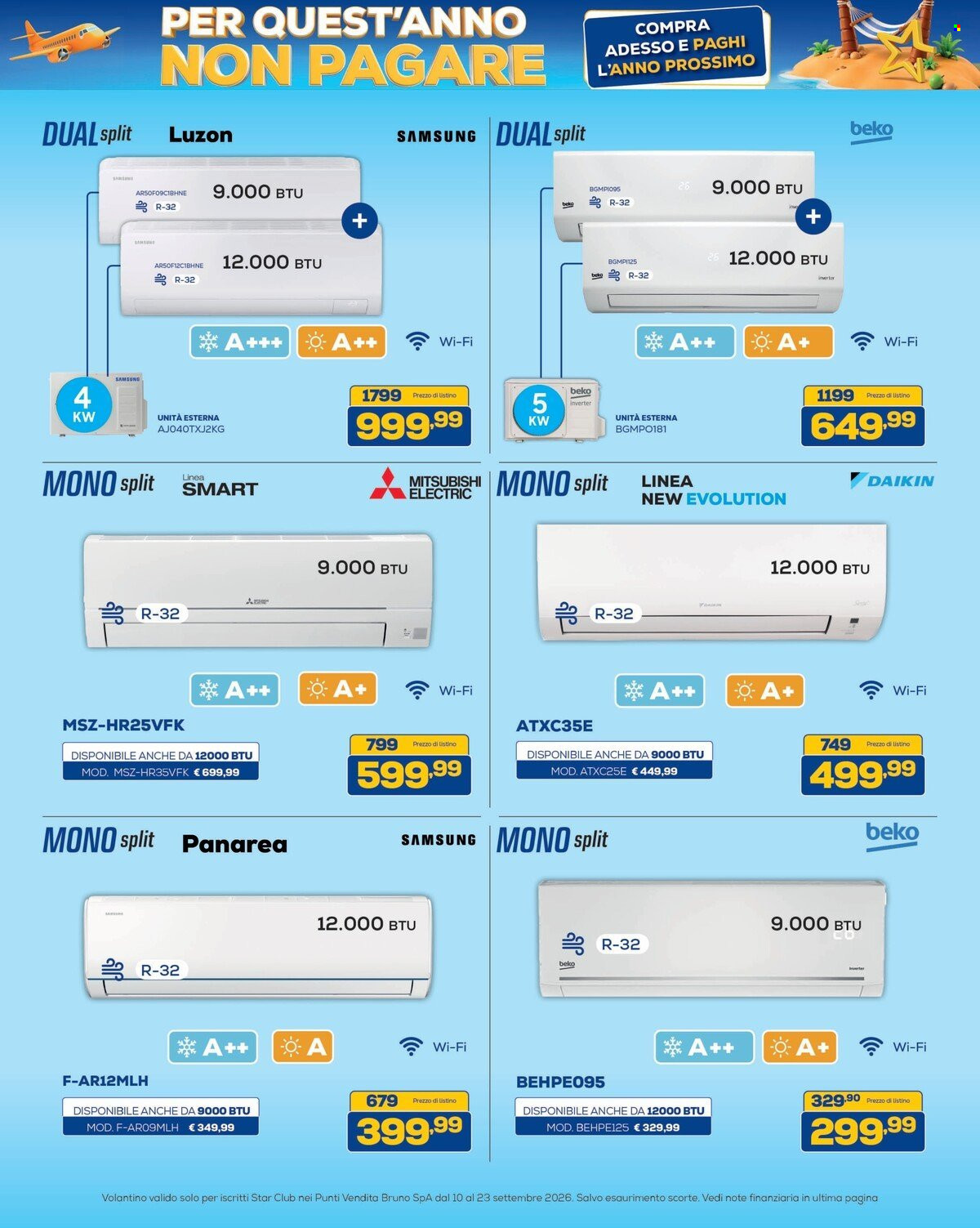 Volantino Euronics - 10/9/2026 - 23/9/2026. Pagina 35