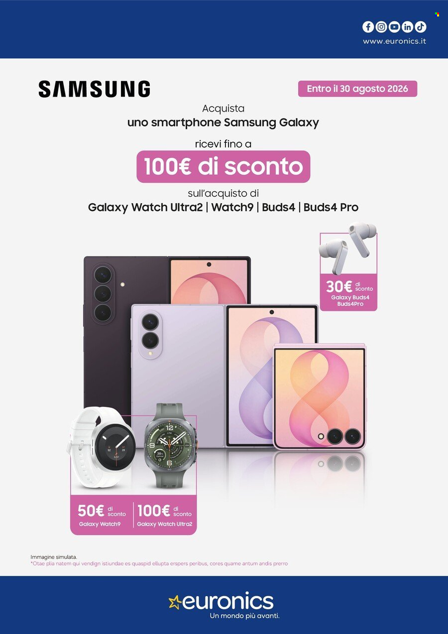 Volantino Euronics - 10/9/2026 - 1/10/2026. Pagina 1