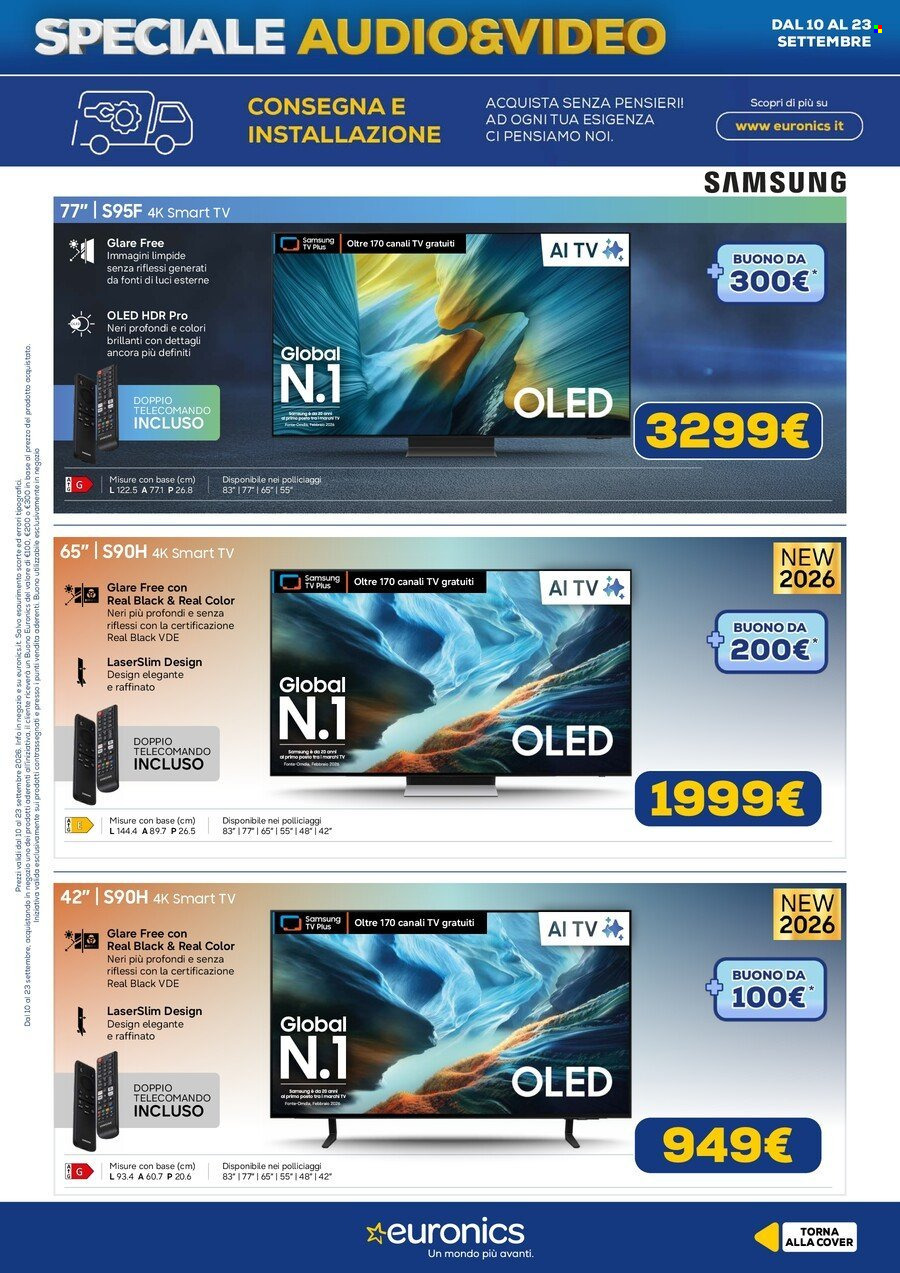 Volantino Euronics - 10/9/2026 - 23/9/2026. Pagina 7