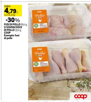 FUSI DI POLLO o SOVRACOSCE DI POLLO COOP