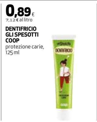 DENTIFRICIO GLI SPESOTTI COOP