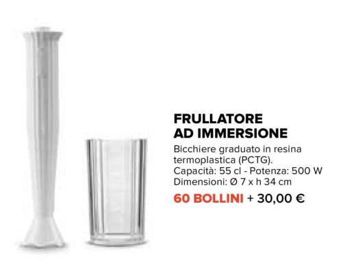Frullatore ad immersione