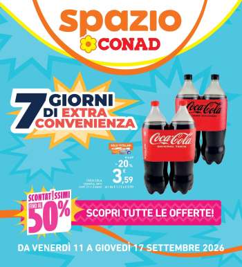 Volantino Spazio Conad - 11/9/2026 - 17/9/2026.