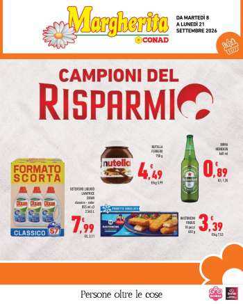 Volantino Conad - 8/9/2026 - 21/9/2026.