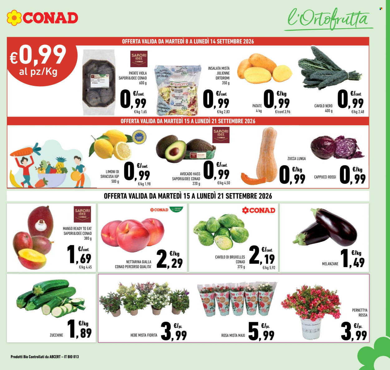 Volantino Conad - 8/9/2026 - 21/9/2026. Pagina 3