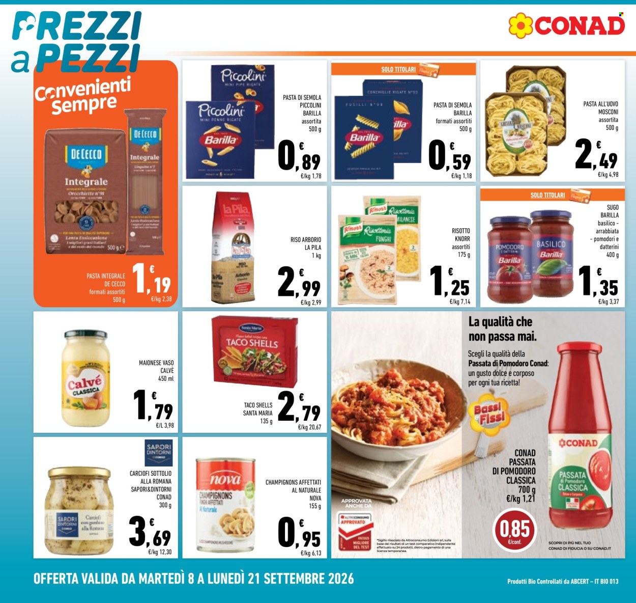Volantino Conad - 8/9/2026 - 21/9/2026. Pagina 14