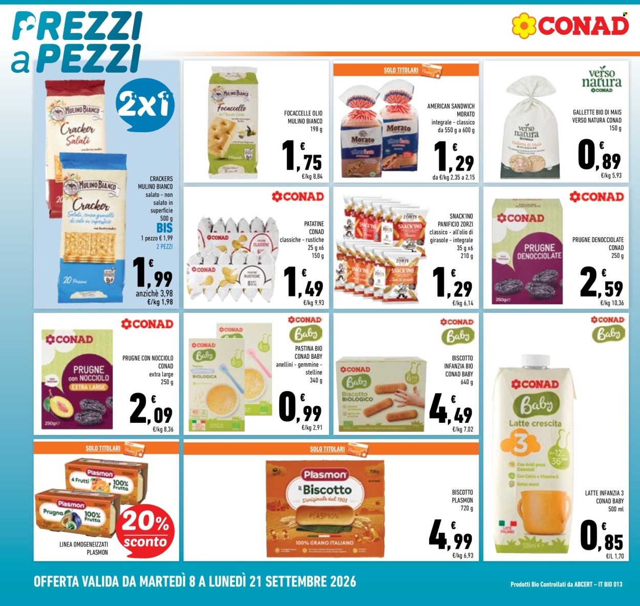 Volantino Conad - 8/9/2026 - 21/9/2026. Pagina 16