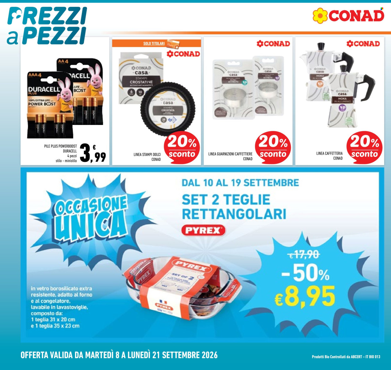 Volantino Conad - 8/9/2026 - 21/9/2026. Pagina 26