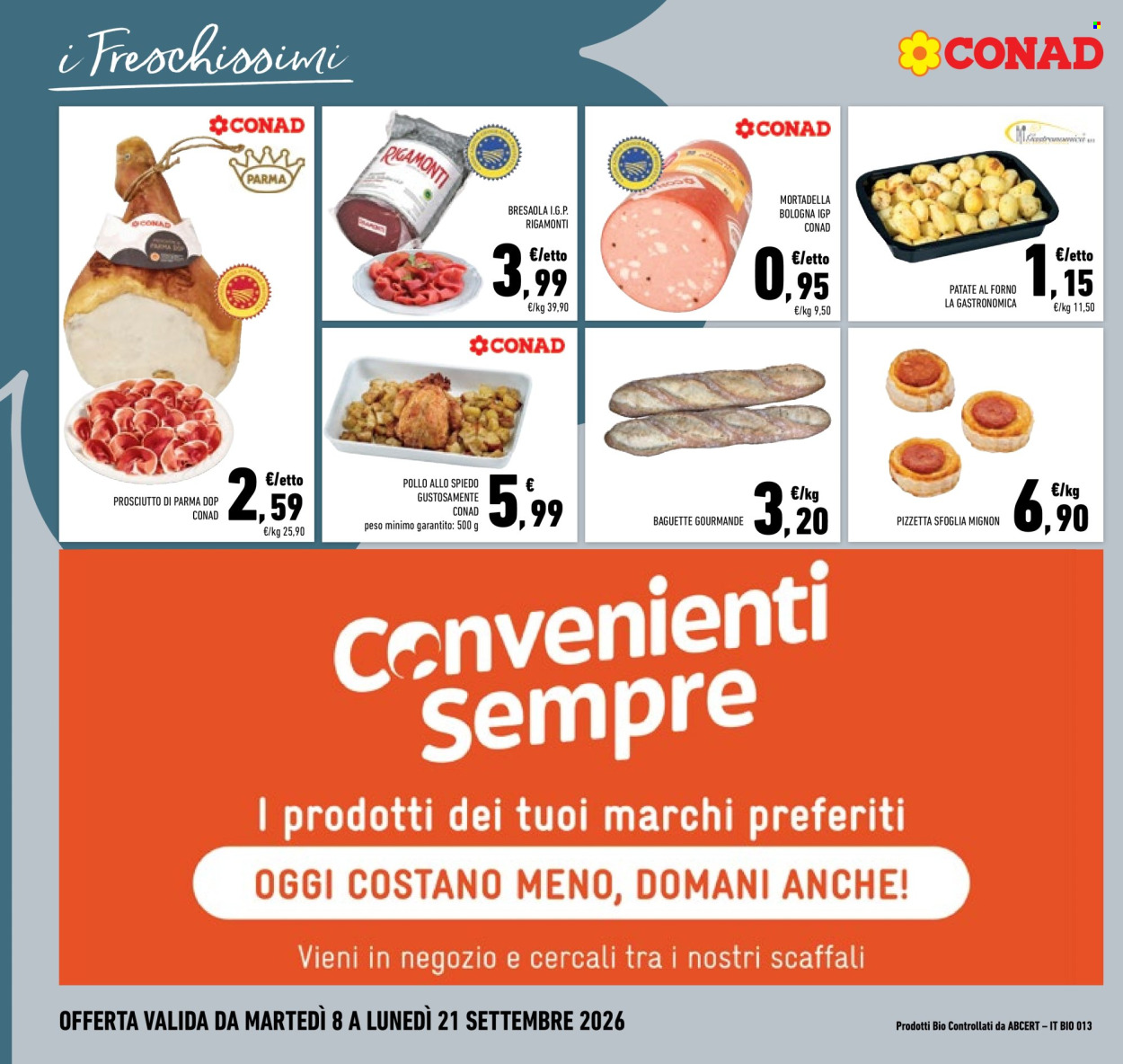 Volantino Conad - 8/9/2026 - 21/9/2026. Pagina 8