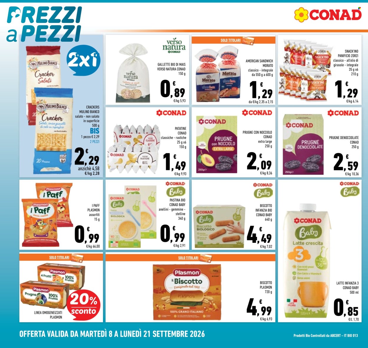 Volantino Conad - 8/9/2026 - 21/9/2026. Pagina 16