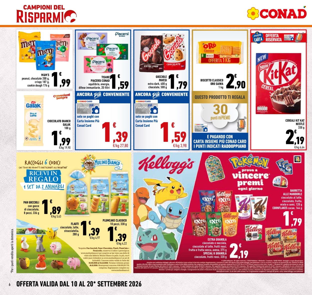 Volantino Conad - 10/9/2026 - 20/9/2026. Pagina 6