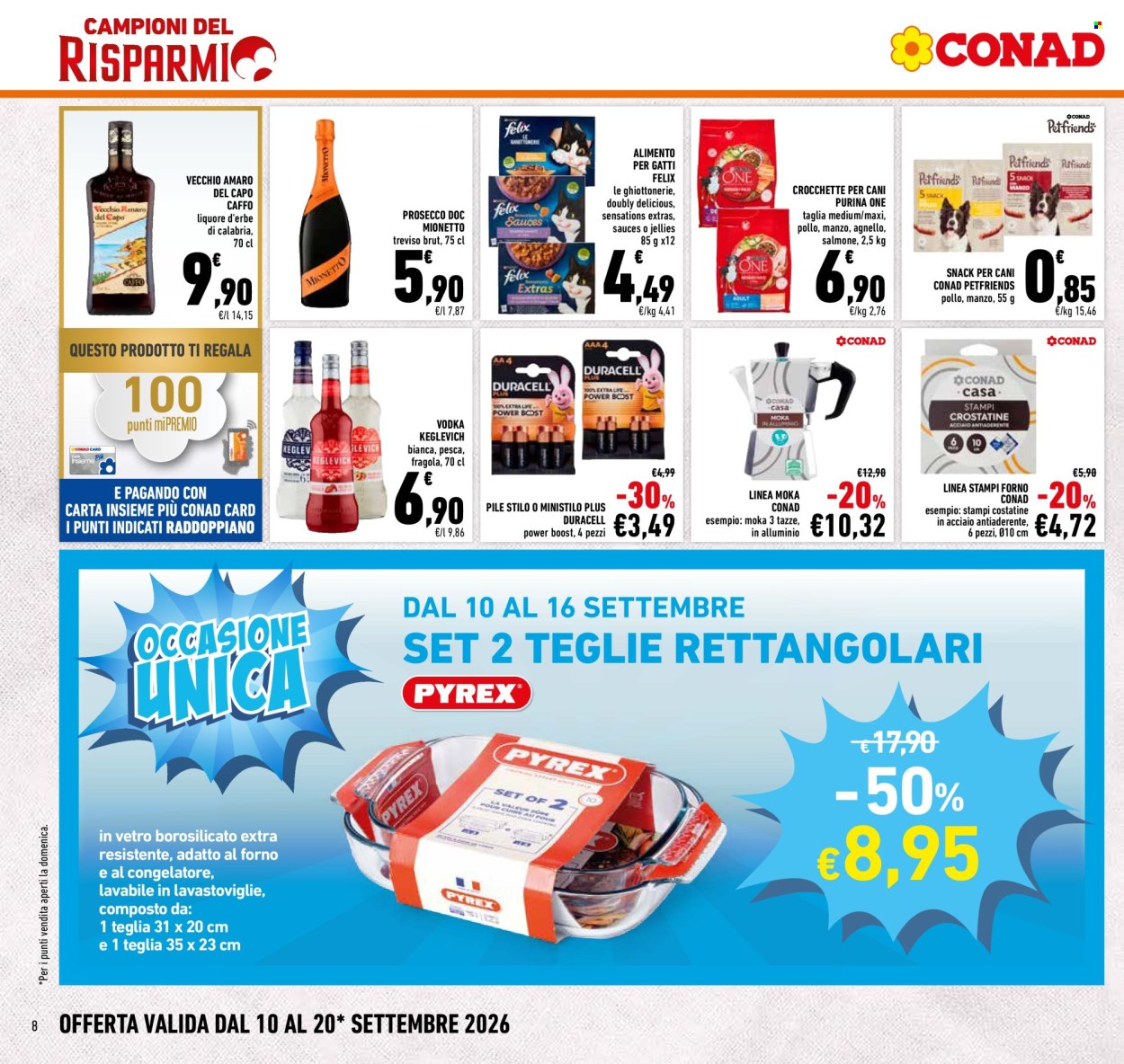 Volantino Conad - 10/9/2026 - 20/9/2026. Pagina 8