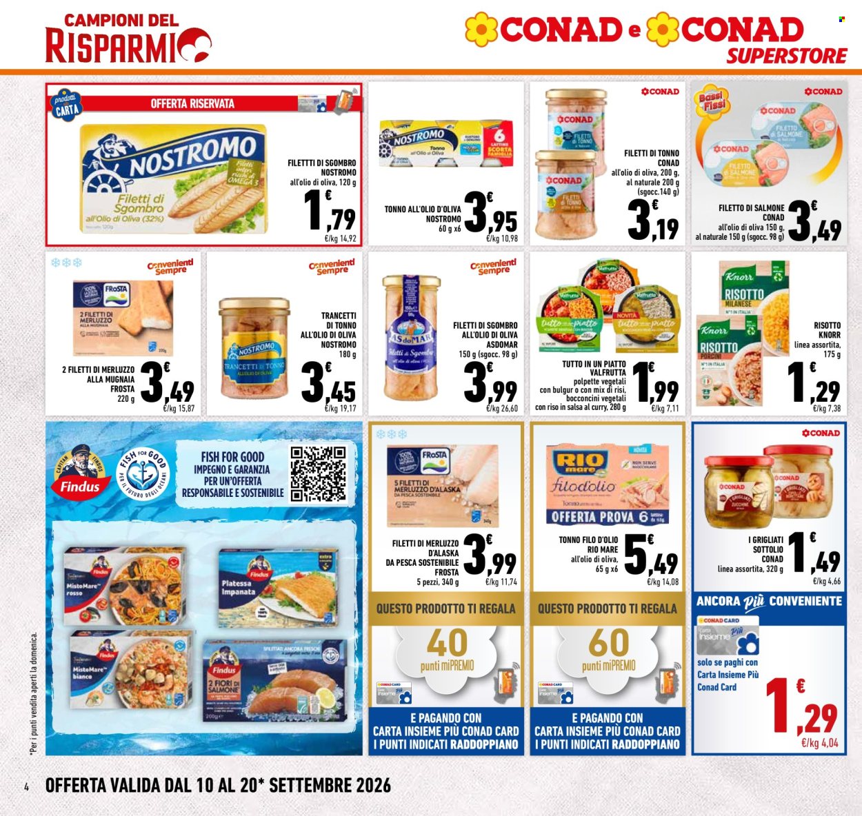 Volantino Conad Superstore - 10/9/2026 - 20/9/2026. Pagina 4