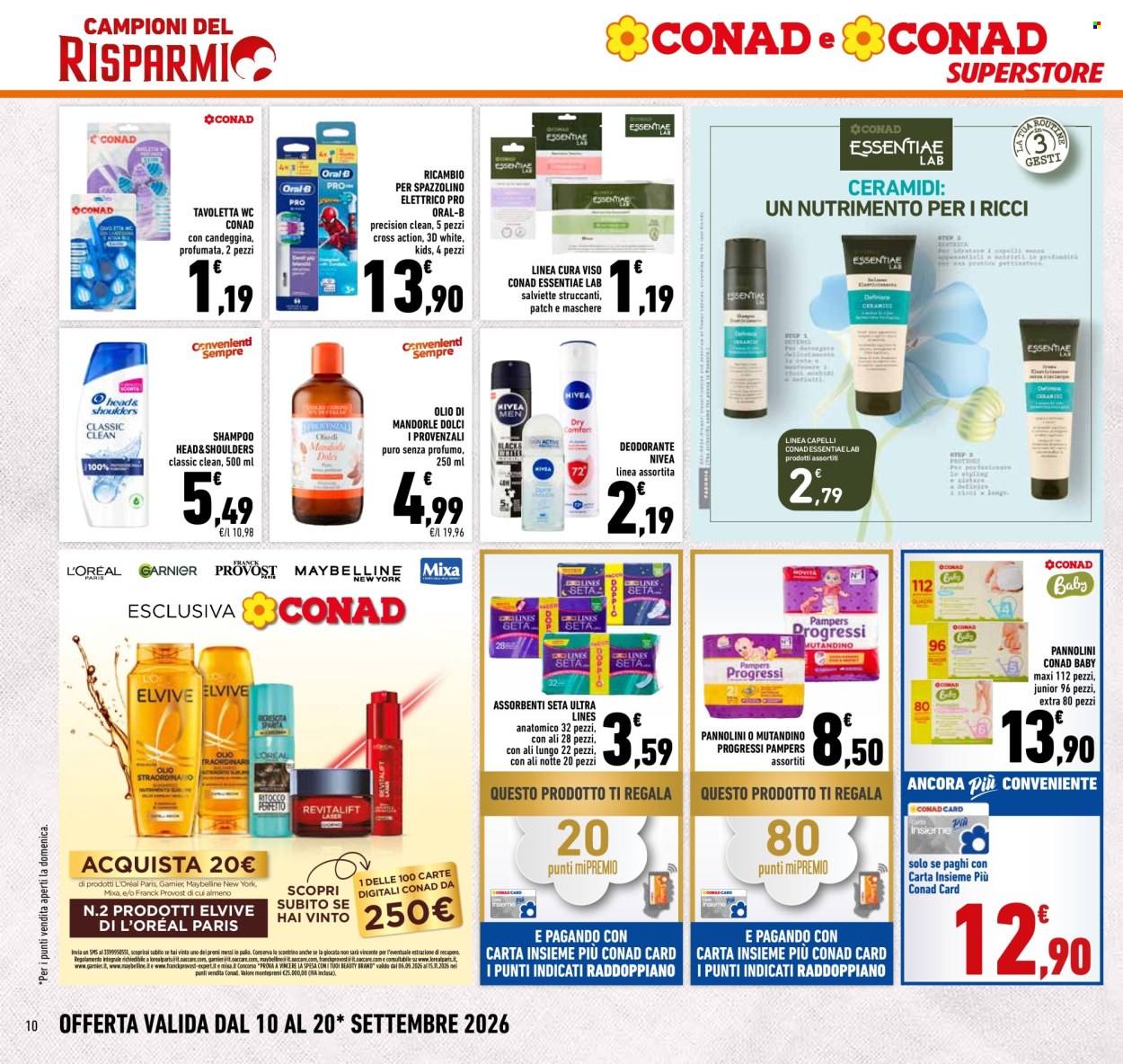 Volantino Conad Superstore - 10/9/2026 - 20/9/2026. Pagina 10