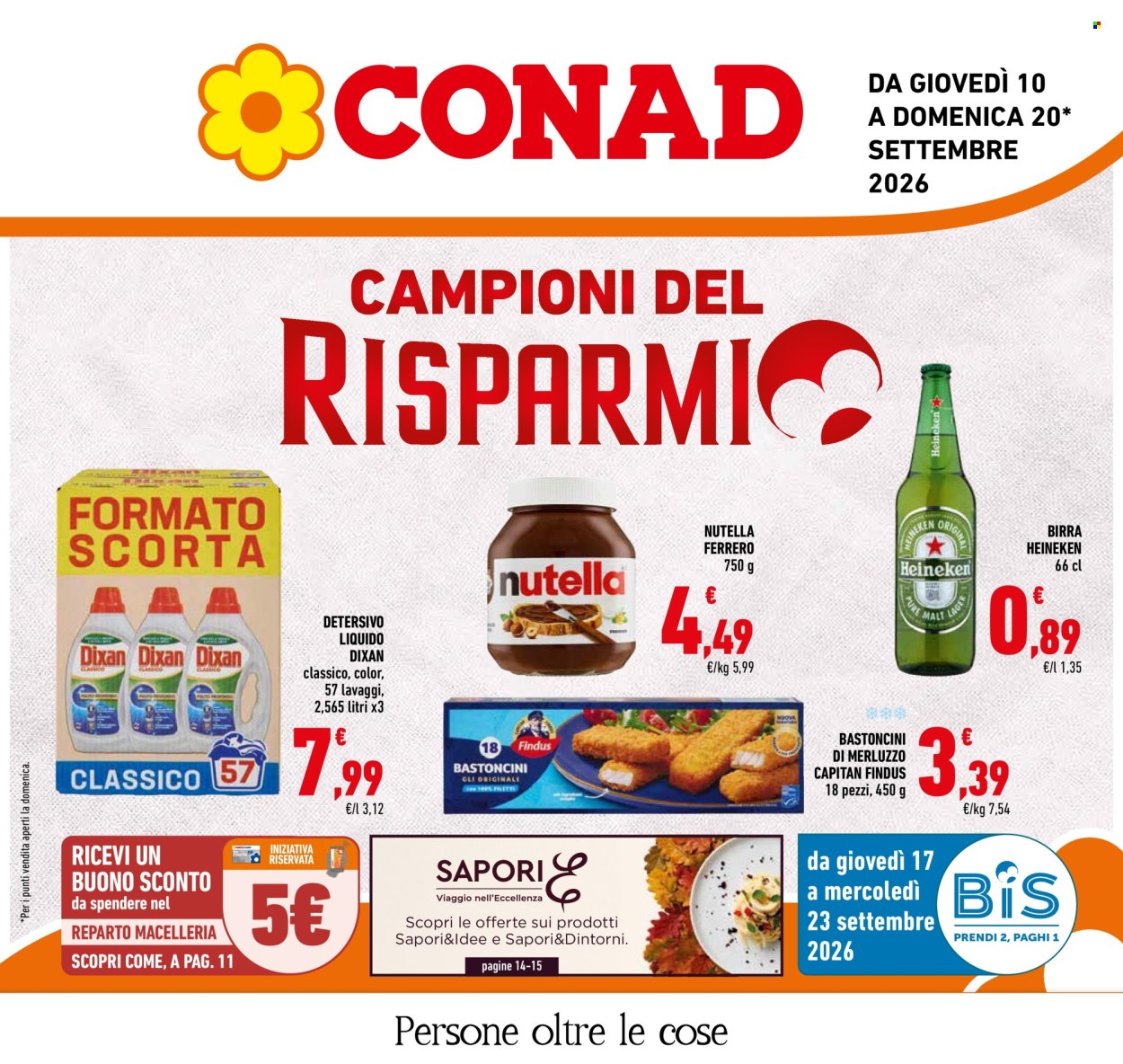 Volantino Conad - 10/9/2026 - 20/9/2026. Pagina 1