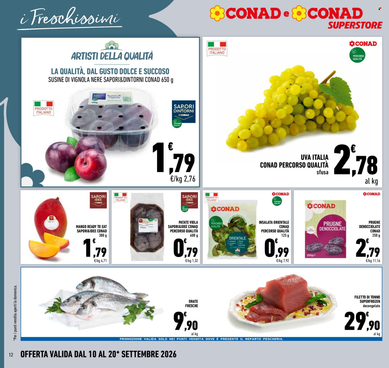Volantino Conad Superstore - 10/9/2026 - 20/9/2026. Pagina 12