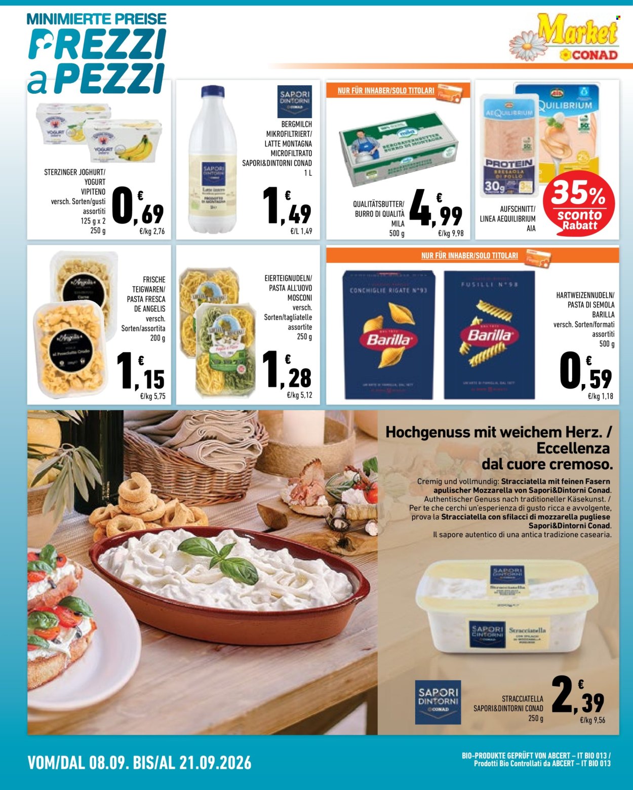Volantino Market Conad - 8/9/2026 - 21/9/2026. Pagina 4