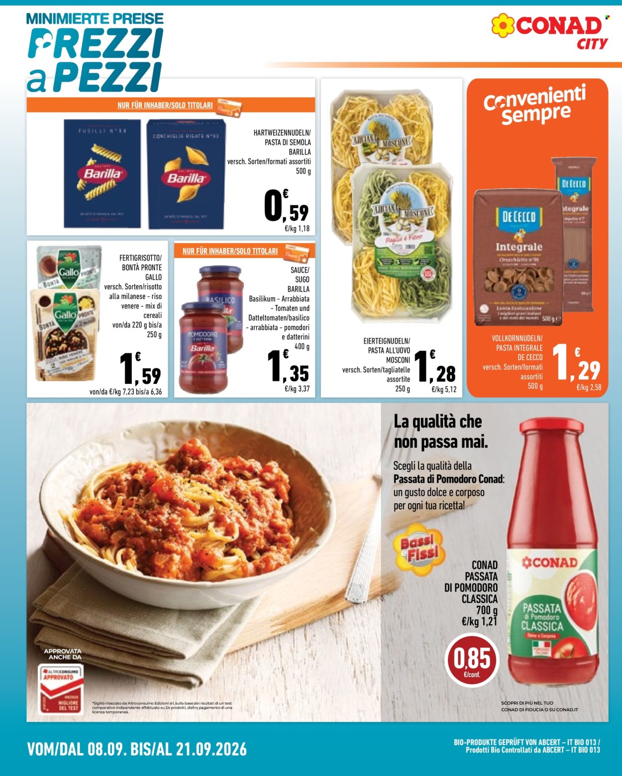 Volantino Conad City - 8/9/2026 - 21/9/2026. Pagina 10