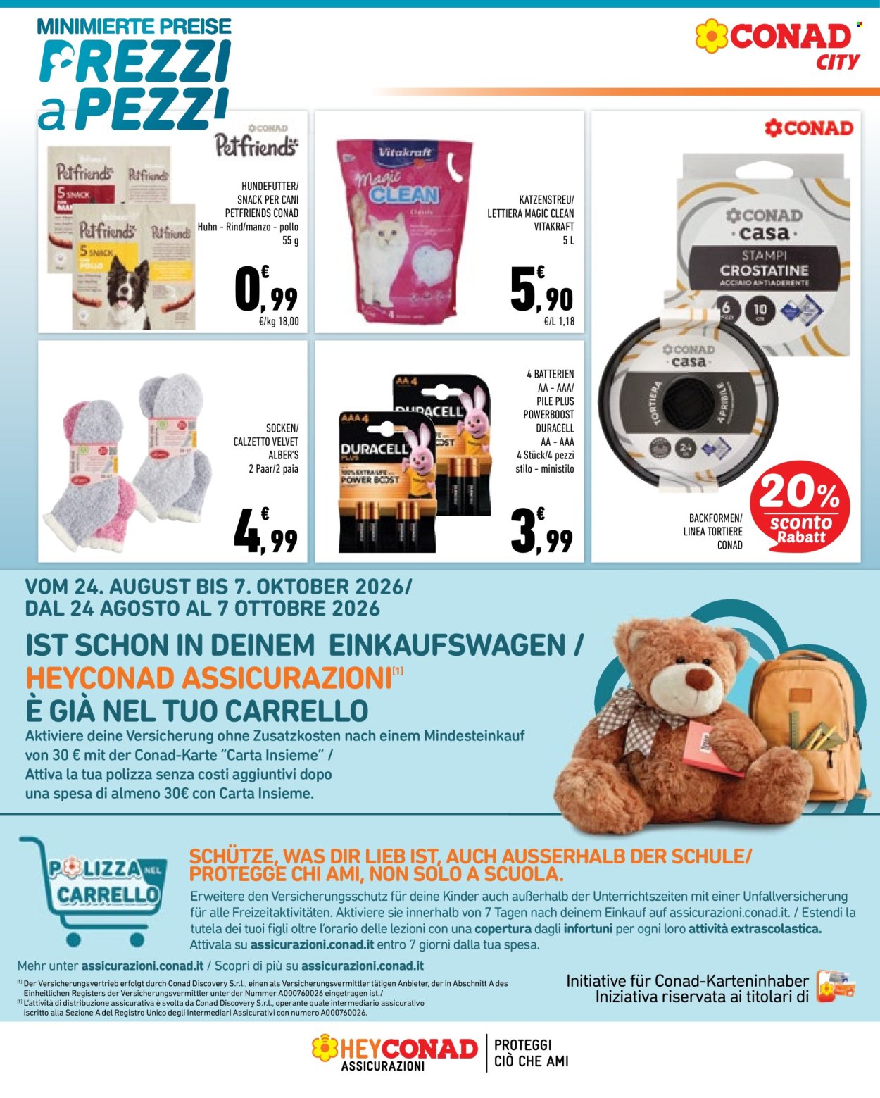 Volantino Conad City - 8/9/2026 - 21/9/2026. Pagina 18