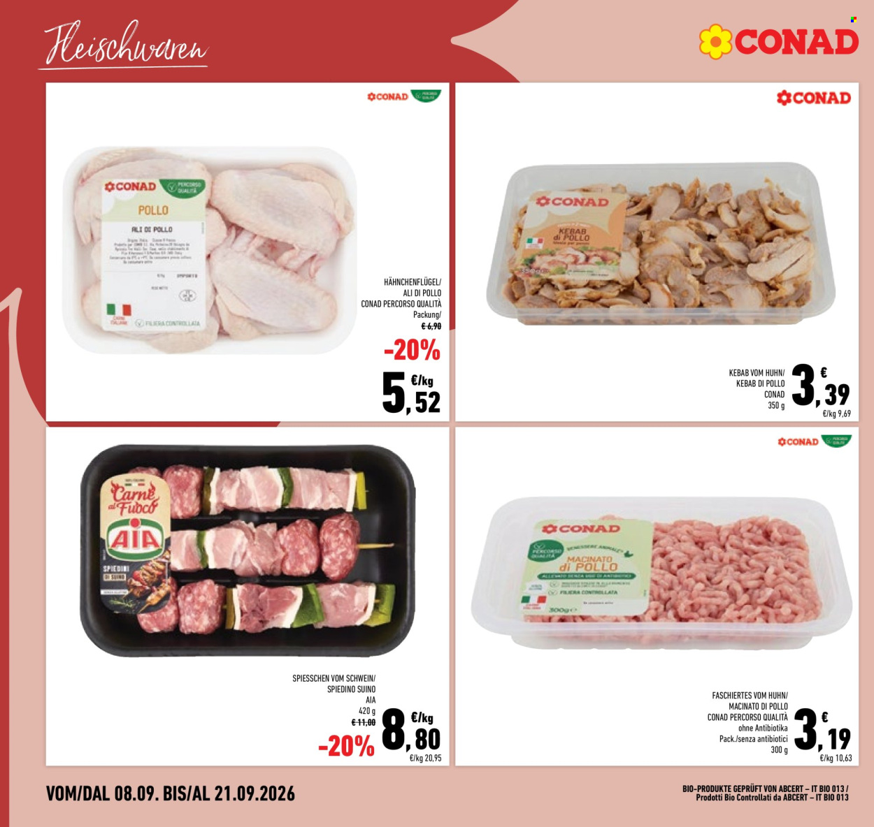 Volantino Conad - 8/9/2026 - 21/9/2026. Pagina 6