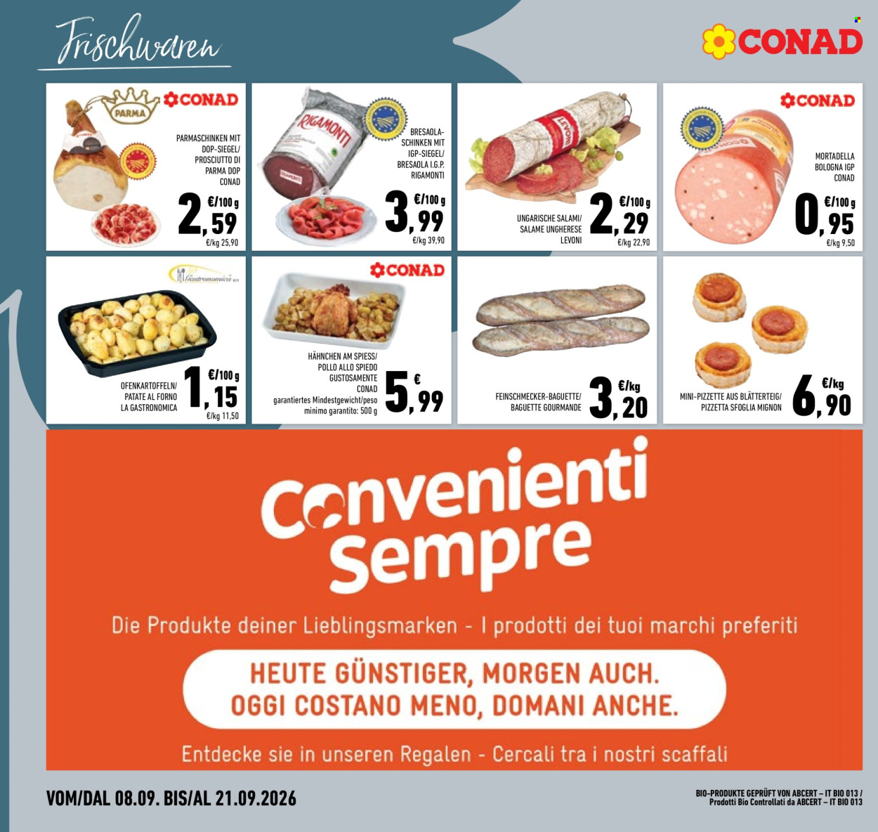 Volantino Conad - 8/9/2026 - 21/9/2026. Pagina 8