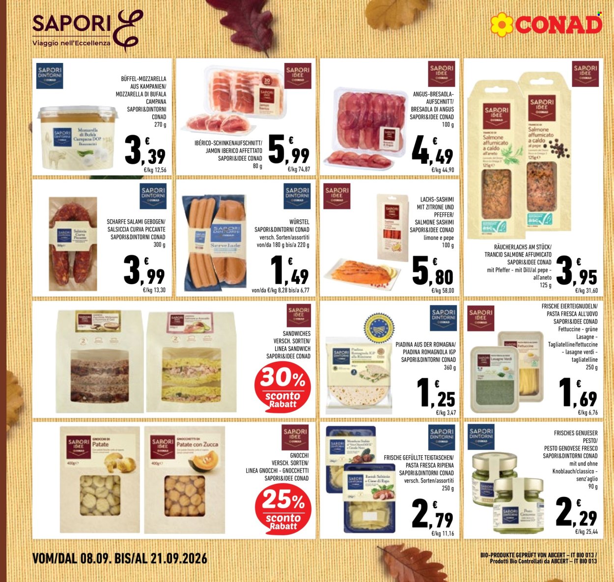 Volantino Conad - 8/9/2026 - 21/9/2026. Pagina 12