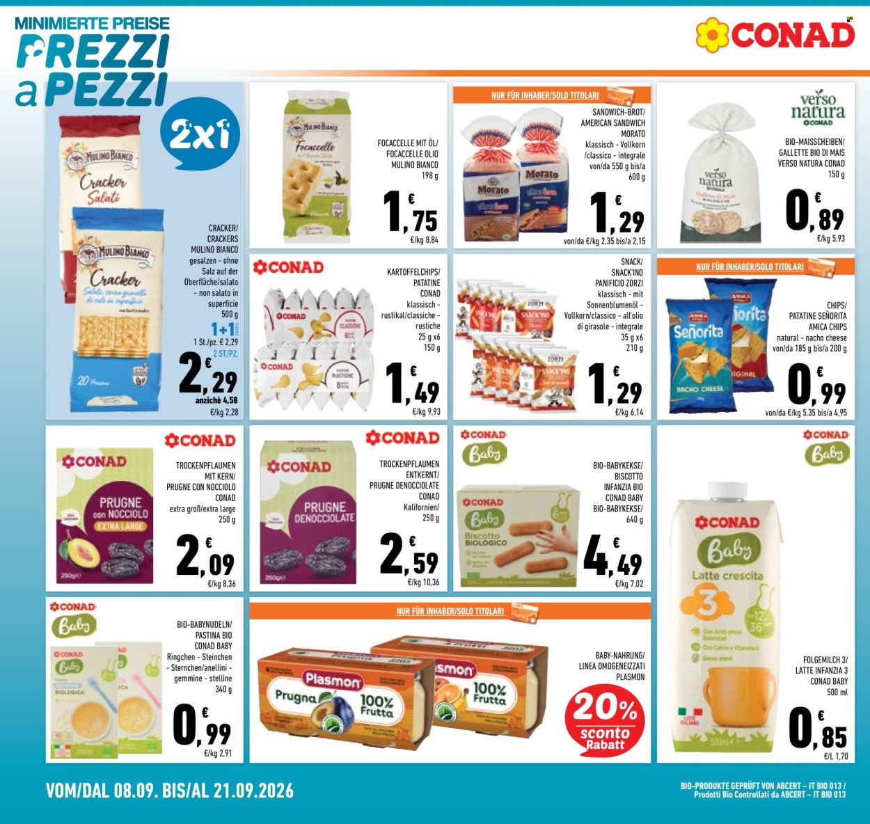 Volantino Conad - 8/9/2026 - 21/9/2026. Pagina 16